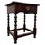 Antique English Bobbin-Turned Oak Side Table, 1800s For Sale - Image 12 of 12