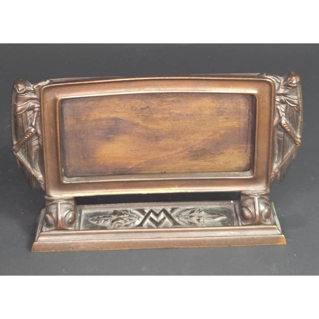 Bronze Art Nouveau Photo Frame With Grasshoppers For Sale In Philadelphia - Image 6 of 11