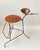 1950s Danish Smokers Side Table and Magazine Rack in Teak and String Iron, 1950s For Sale - Image 5 of 10