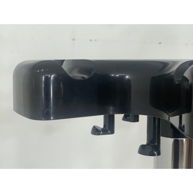 Vintage Black Clothes Rack For Sale - Image 3 of 6