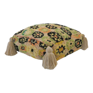 Vintage Moroccan Berber Pouf