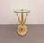 Vintage Art Deco Swan Glass Top Side Table For Sale In West Palm - Image 6 of 8