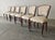 Set of Six Antique Walnut Dining Chairs in the Louis XV Style A set of six antique walnut dining chairs in the Louis XV...