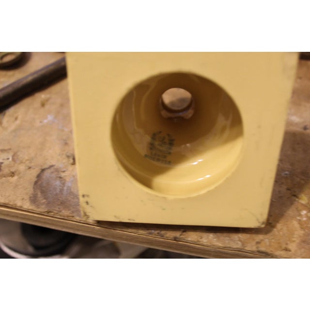 1930s Lenox China Lamps - a Pair For Sale - Image 9 of 11