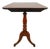 Victorian Tilt Top Table Tripod Rectangular Mahogany, 1890 For Sale
