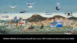 Dario Cusani, Tavola Strozzi con Inserti, Print, 2022