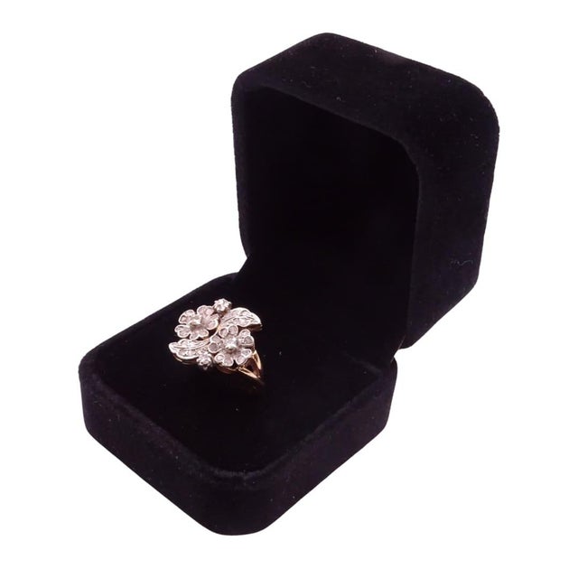 Art Nouveau 9 Karat Gold and Rock Crystal Ring, Spain, 1930s For Sale - Image 3 of 18