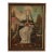 Antique Religious Mexican Painting of a Female Saint For Sale