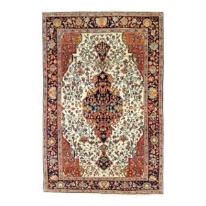 Antique Sarouk Rug 4'3'' X 6'10''