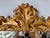 1990s Vintage Hollywood Regency-Style Carved Wood Gold Wall Mirror/ For Sale - Image 5 of 12