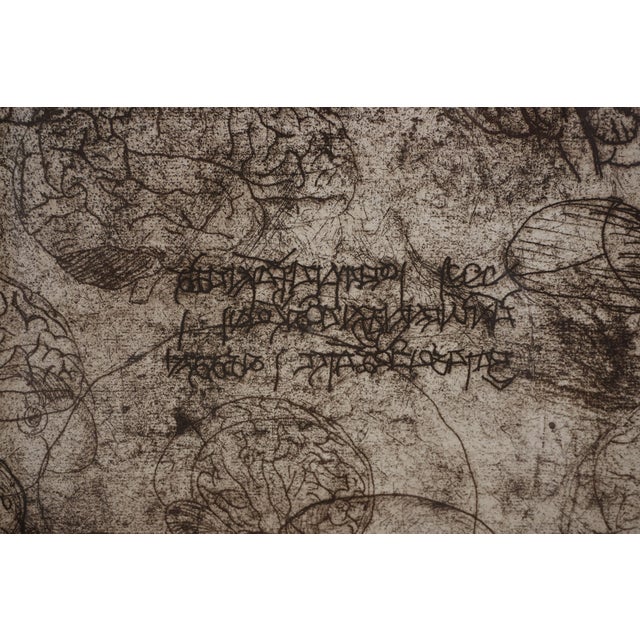 2010s Brainiac Silkscreen Abstract -- "Sesos" - Rauschenberg Style by Michael Pauker For Sale - Image 5 of 9