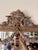 Wood Antique 19th Century French Rococo Distressed Giltwood Wall Mirror For Sale - Image 7 of 12