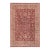Shabby Chic 1990's Pak-Persian Red/Beige Wool Rug - 9'2'' X 12'4'' For Sale
