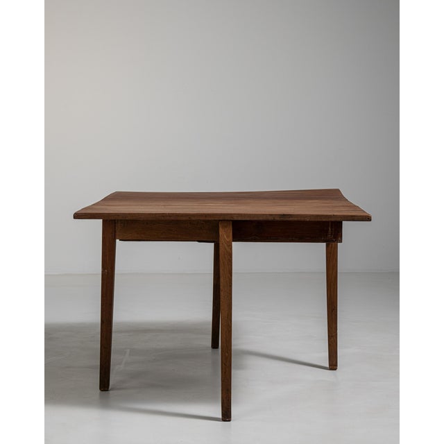 Swedish Slagbord Drop-Leaf Table, Antique, Sweden, 19th Century For Sale - Image 9 of 18
