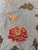 Colefax & Fowler "Oriental Poppy" Silk Embroidered Fabric - 5 Yard Piece For Sale - Image 9 of 9
