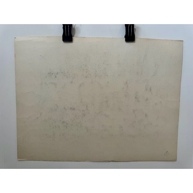 Henry Emil Salloch Original Watercolor on Paper Otter Point, Mt Desert, Me. 1952. For Sale In Atlanta - Image 6 of 7