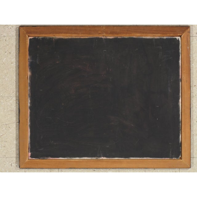 Mid 20th Century Dream Of Nordic Nights Painting by B. Diener For Sale - Image 4 of 4