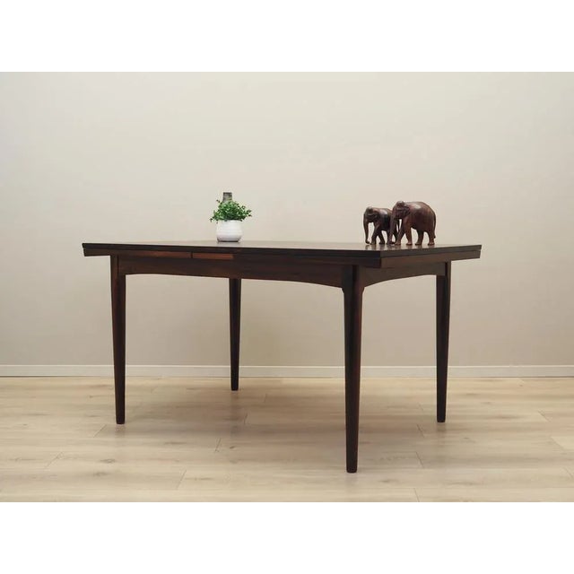 Danish Rosewood Table, 1970s For Sale - Image 3 of 13