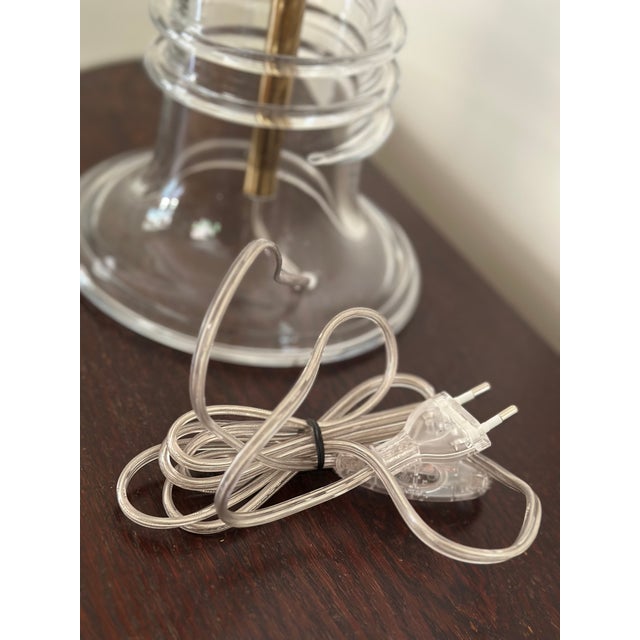 Metal Glass Table Lamp from Atelje Lyktan, 1980s For Sale - Image 7 of 9