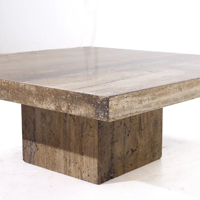 Mid 20th Century Stone International Mid Century Marble Coffee Table For Sale - Image 5 of 9
