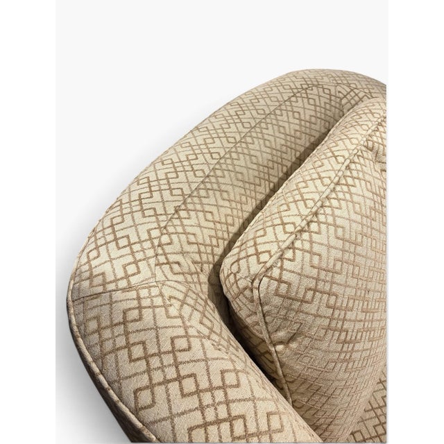 Beige Laura Kirar Baker Furniture Neue Lounge Chair For Sale - Image 8 of 10