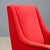 Vintage Red Velvet Chair, 1960s For Sale - Image 3 of 10