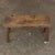 Rustic Mid-Century Brutalist Bench ~ Stool For Sale - Image 14 of 16