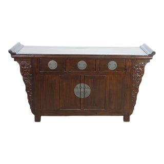 Late 19th Century Antique Beijing Buffet Sideboard Altar For Sale
