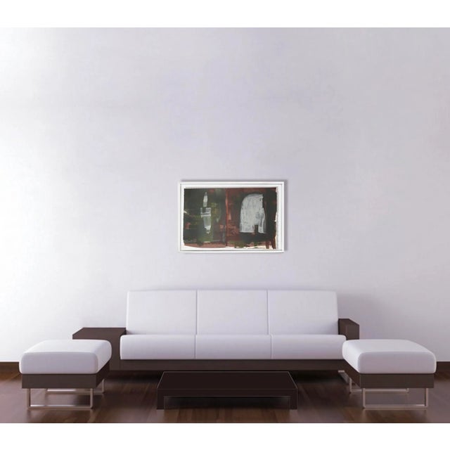 Abstract "Static 220" Abstract Painting For Sale - Image 3 of 6