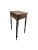 Late 20th Century Late 20th Century Mahogany One-Drawer Side Table With Spindle Leg and Brass Handle For Sale - Image 5 of 11