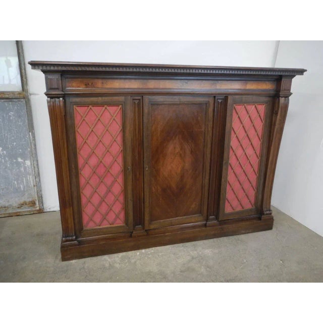 Bookcase in Walnut and Burr Walnut, 1950s For Sale - Image 18 of 18
