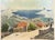 Italian Mid Century Colored Lithograph in Silver Gilt Frame, Signed by Italian Artist Raimondo Giovanettii, Signed For Sale - Image 3 of 8