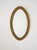 Mid-Century Modern Oval Wall Mirror in Brass and Velvet, 1960s For Sale - Image 10 of 10