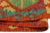 Textile Kilim Rust Gold Wool Rug - 2'11" X 3'10" For Sale - Image 7 of 7
