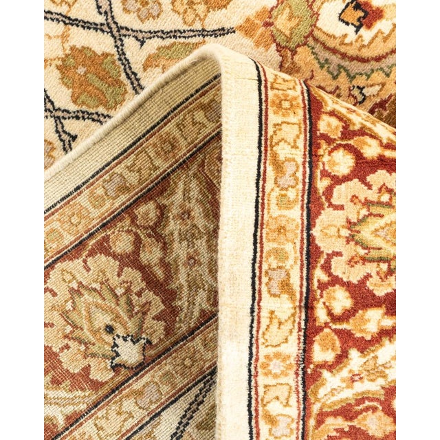 Mogul, One-of-a-Kind Hand-Knotted Area Rug in Ivory, 3' 1" x 10' 7" For Sale In New York - Image 6 of 8