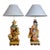 Chinoiserie Table Lamps by Domenico Poloniato, 1950s a Pair For Sale