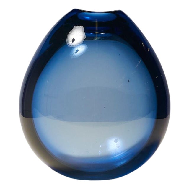 1960s Medium Teardrop Shaped Vase by Per Lutken For Sale