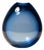 1960s Medium Teardrop Shaped Vase by Per Lutken For Sale