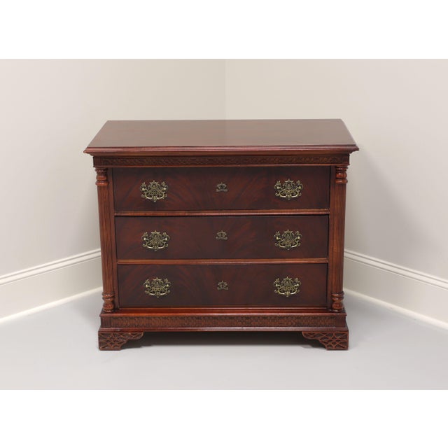 Pulaski Mahogany Chinese Chippendale Bachelor Chest Chairish
