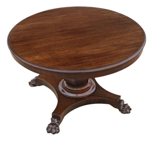 Large Antique William IV Extending Dining Table in Mahogany, 1830