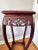Wood 1970s Chinese Carved Rosewood Plant Stand Pedestal Table – Asian Display Stand For Sale - Image 7 of 10