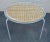 White Soho Contract Group Teak and Galvanized Steel Round Patio Table + 4 Chairs Dining Set (A) For Sale - Image 8 of 13