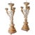 Italian Carved Three-Light Candelabras - a Pair For Sale - Image 13 of 13