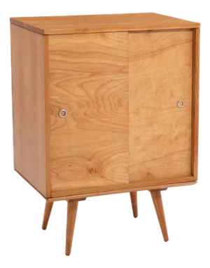 Paul McCobb Planner Group Modular Two Piece 1512 Record Cabinet 1540 Low Table
