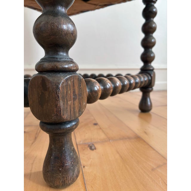 Pair of Antique Edwardian Bobbin Corner Chairs, English 1900 For Sale - Image 13 of 18