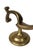 Mid 20th Century Classical Revival Brass Desk Lamp With Original Pleated Shade For Sale - Image 13 of 15
