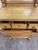 Wood Antique American Empire Revival Oak Highboy Dresser Chest of Drawers With Mirror For Sale - Image 7 of 18