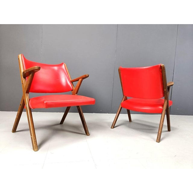 Mid-Century Armchairs from Dal Vera, 1960s, Set of 2 For Sale - Image 3 of 15