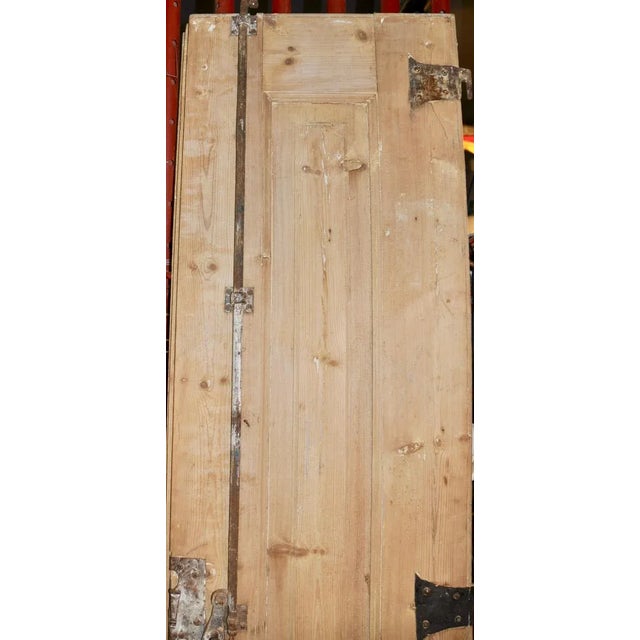 Wood Vintage Pinewood Door, 1930s For Sale - Image 7 of 16