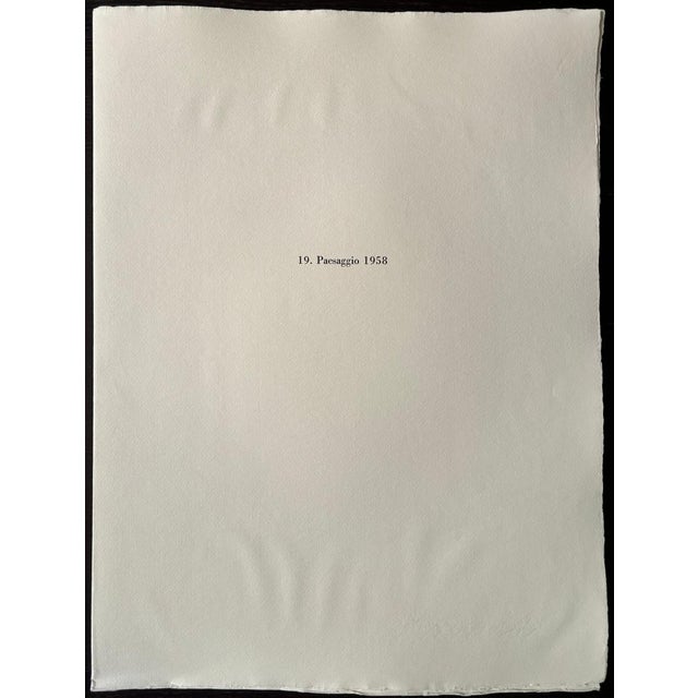 1970s Giorgio Morandi, Landscape, 1973, Lithograph For Sale - Image 5 of 9